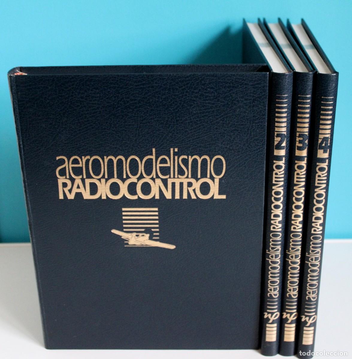Second hand books: Enciclopedia Aeromodelismo Radiocontrol 4 tomos COMPLETA Nueva Prensa 1992