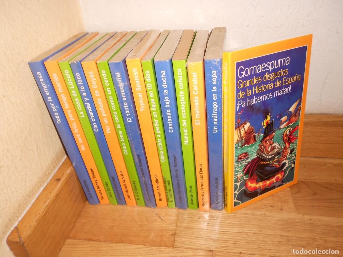 Libri di seconda mano: LOTE 14 LIBROS JUANMA ITURRIAGA ALVARO de LAIGLESIA ALFONSO USSIA GOMAESPUMA TEMAS de HOY HUMOR