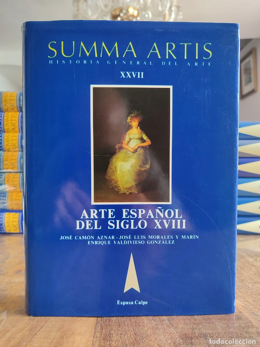 Libros de segunda mano: SUMMA ARTIS. ARTE ESPA&Ntilde;OL DEL SIGLO XVIII, Vol. XXVII. ESPASA CALPE, 1996. BUENA CONSERVACI&Oacute;N