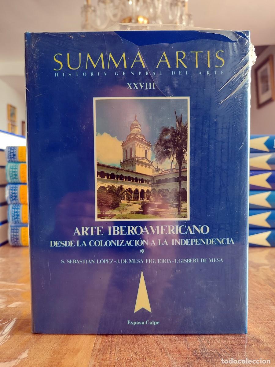 Libros de segunda mano: SUMMA ARTIS. ARTE IBEROAMERICANO&hellip; I, Vol. XXVIII. ESPASA CALPE. PRECINTADO