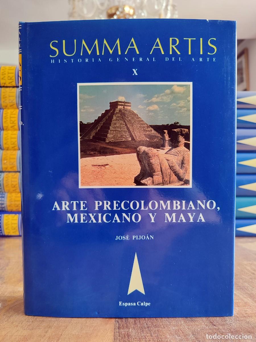 Libros de segunda mano: SUMMA ARTIS. ARTE PRECOLOMBIANO, MEXICANO Y MAYA, Vol. X. ESPASA CALPE, 1996. COMO NUEVO