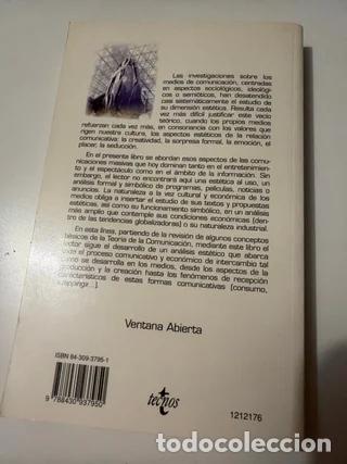 Libros de segunda mano: Est&eacute;tica y medios de comunicaci&oacute;n - Foto 3
