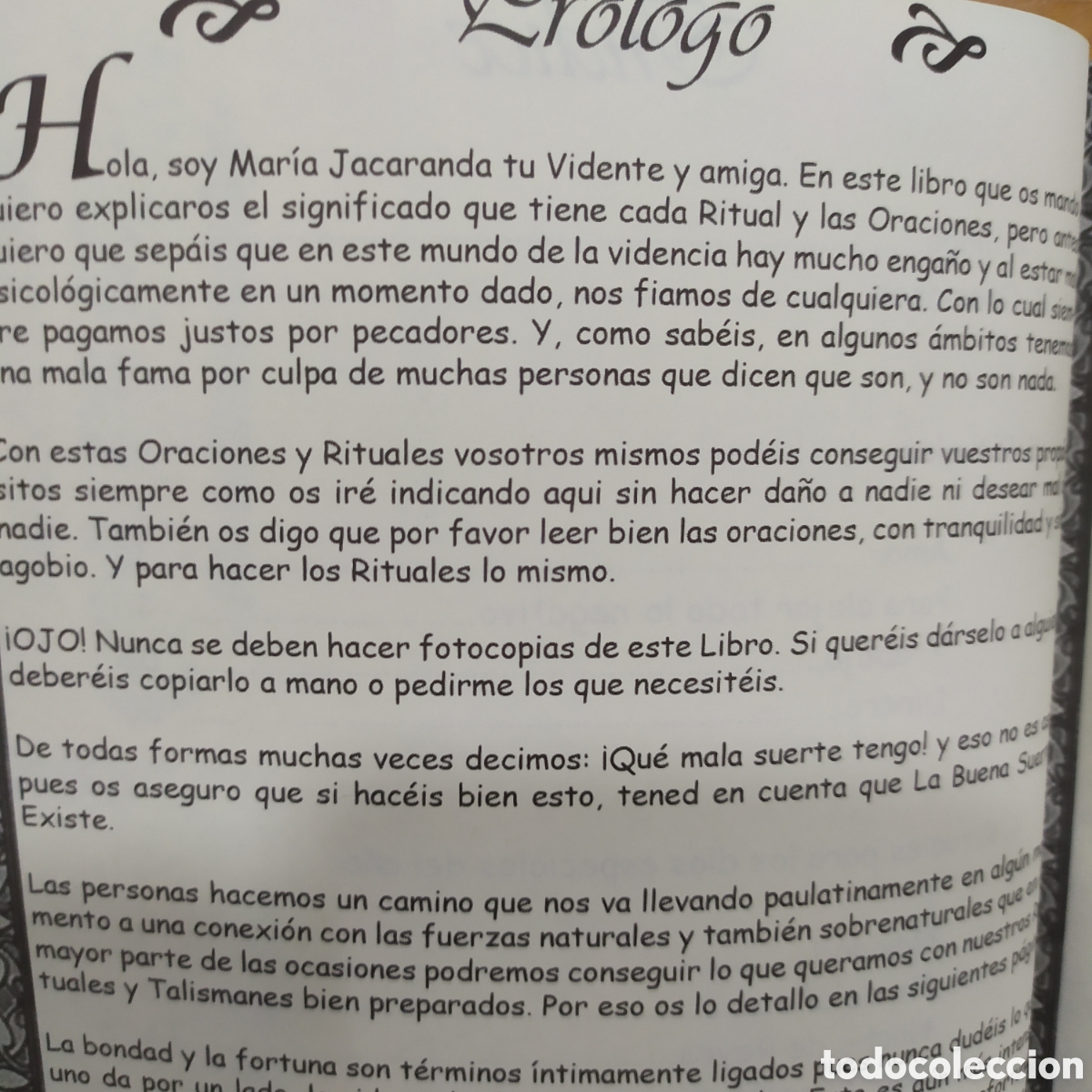 Libros de segunda mano: El libro de los rituales de Mar&iacute;a Jacaranda - Foto 5