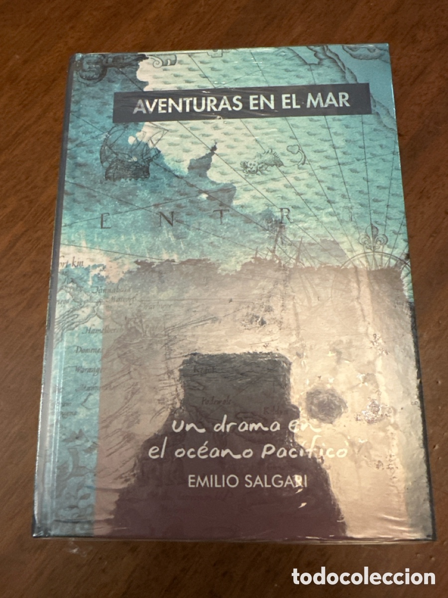 Gebrauchte B&uuml;cher: UN DRAMA EN EL OCEANO PACIFICO. EMILIO SALGARI. AVENTURAS EN EL MAR. NUEVO PRECINTADO