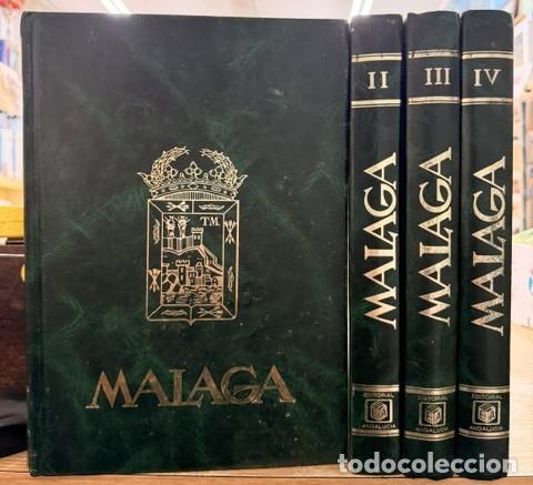 Livros em segunda m&atilde;o: M&Aacute;LAGA. COLECCI&Oacute;N NUESTRA ANDALUC&Iacute;A (4 TOMOS). A-LMAL-369