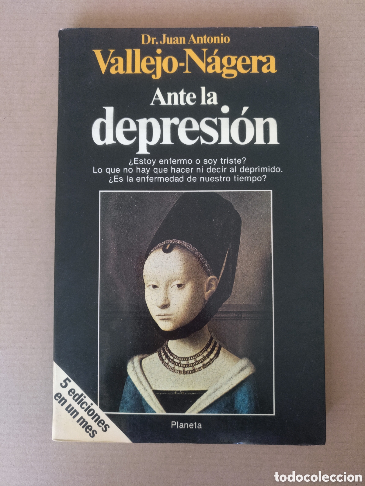 Gebrauchte B&uuml;cher: Ante la depresi&oacute;n. Dr Juan Antonio Vallejo N&aacute;gera. Documento 214. Editorial planeta, 1987. Libro