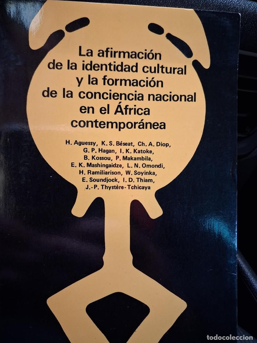 Second hand books: La afirmaci&oacute;n de la identidad cultural y la formaci&oacute;n de la conciencia nacional en el &Aacute;frica AGUESSY