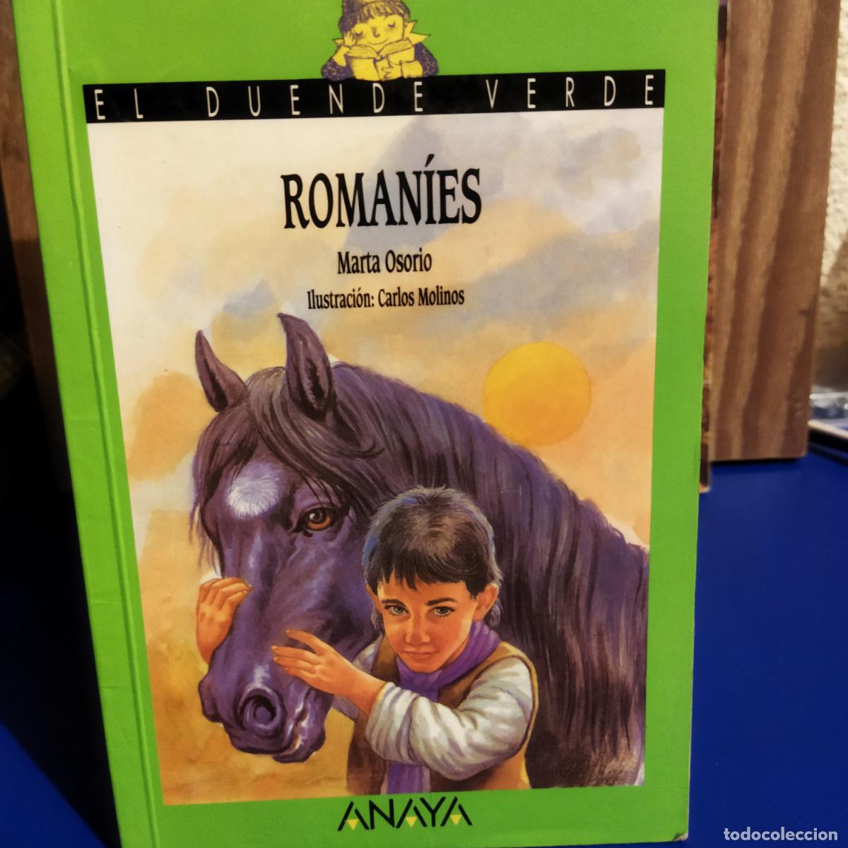 Second hand books: Roman&iacute;es Marta Osorio el duende verde Anaya