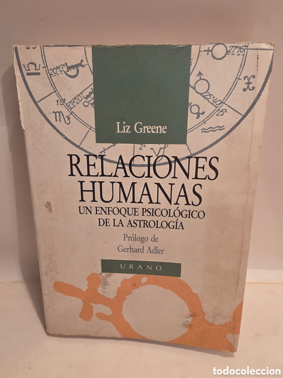 Libros de segunda mano: RELACIONES HUMANAS. UN ENFOQUE PSICOLOGICO DE LA ASTROLOGIA. LIZ GREENE. URANO 1989.