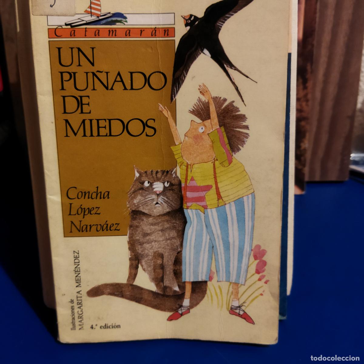 Second hand books: Un pu&ntilde;ado de miedos concha L&oacute;pez Narv&aacute;ez