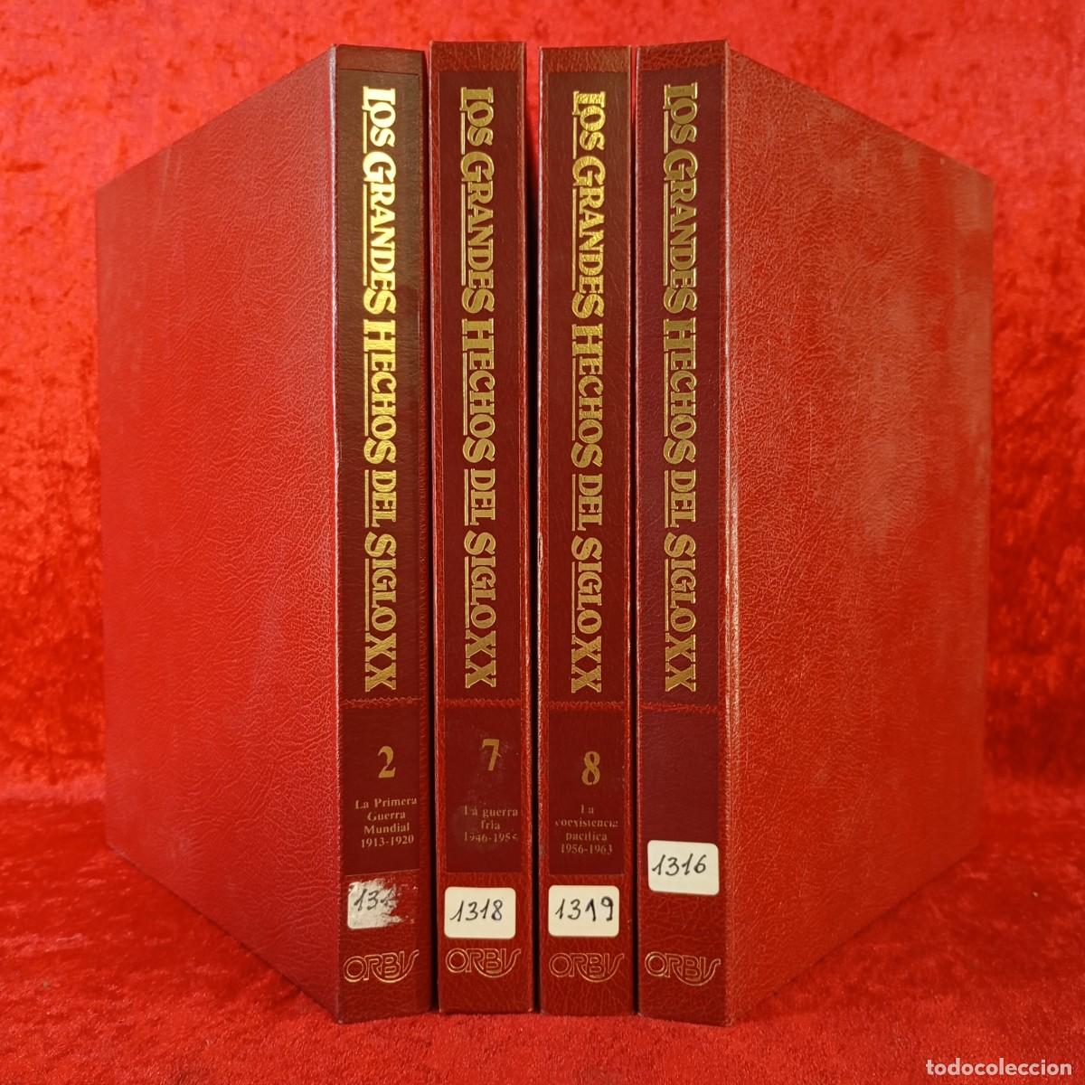 Gebrauchte B&uuml;cher: LOS GRANDES HECHOS DEL SIGLO XX - ORBIS - 4 TOMOS / 1012