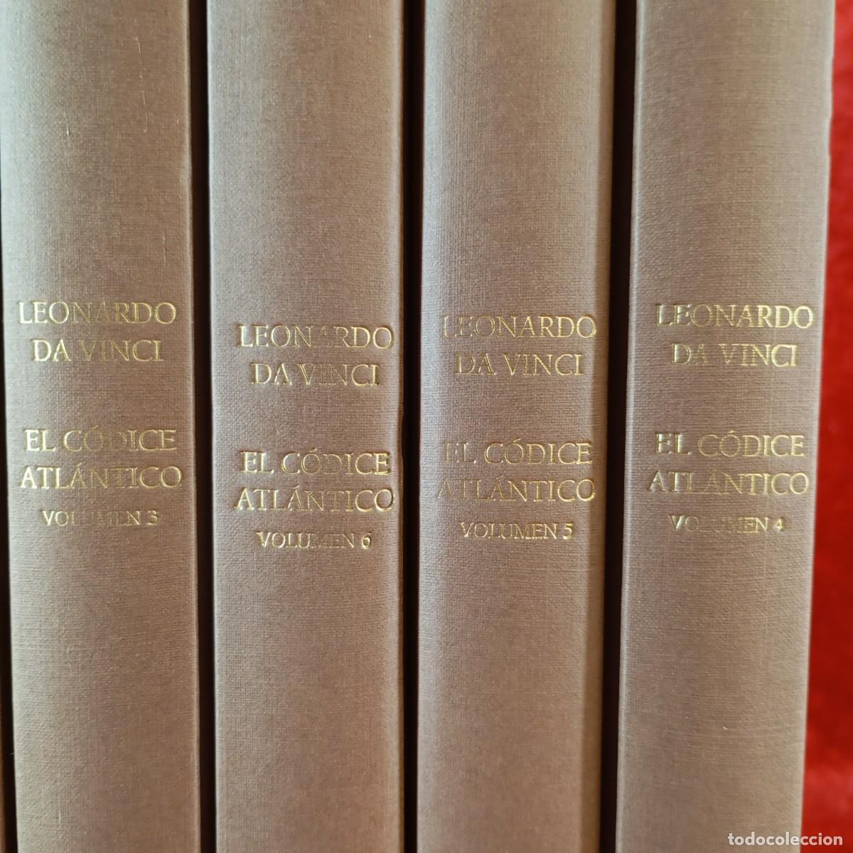 Libros de segunda mano: LEONARDO DA VINCI - FOLIO - EL C&Oacute;DICE ATL&Aacute;NTICO - 6 TOMOS + 1 DE LAS M&Aacute;QUINAS / 1015 - Foto 4