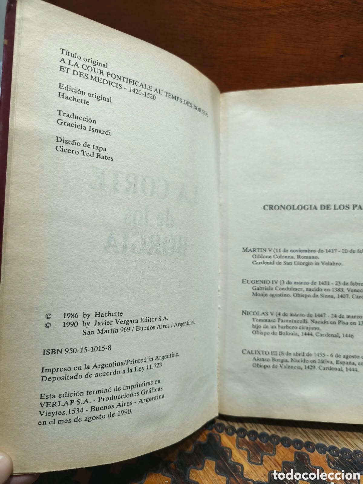 Libros de segunda mano: Jacques Heers &ndash; La corte de los Borgia &ndash; Vergara &ndash; LML - Foto 2