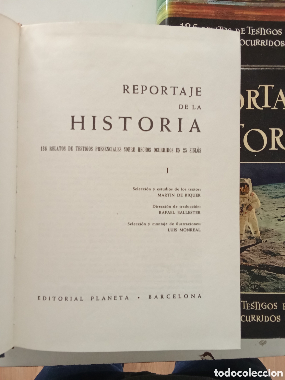 Libros de segunda mano: Reportajes de la Historia 4 vol&uacute;menes - Editorial Planeta - Foto 4