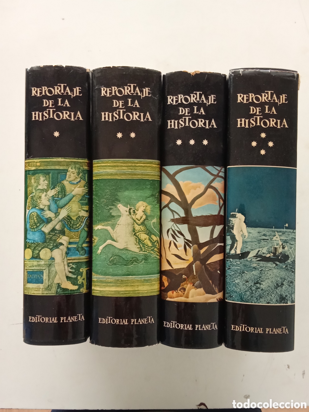 Libros de segunda mano: Reportajes de la Historia 4 vol&uacute;menes - Editorial Planeta - Foto 1