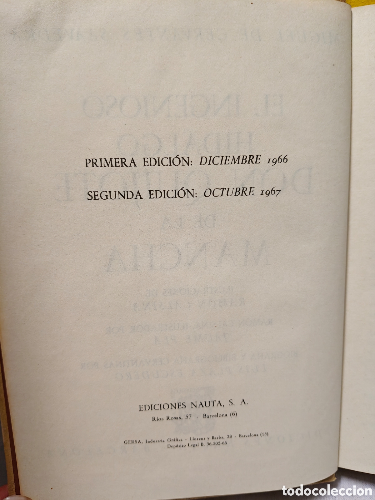 Libros de segunda mano: El ingenioso hidalgo Don Quijote de la Mancha - Foto 4