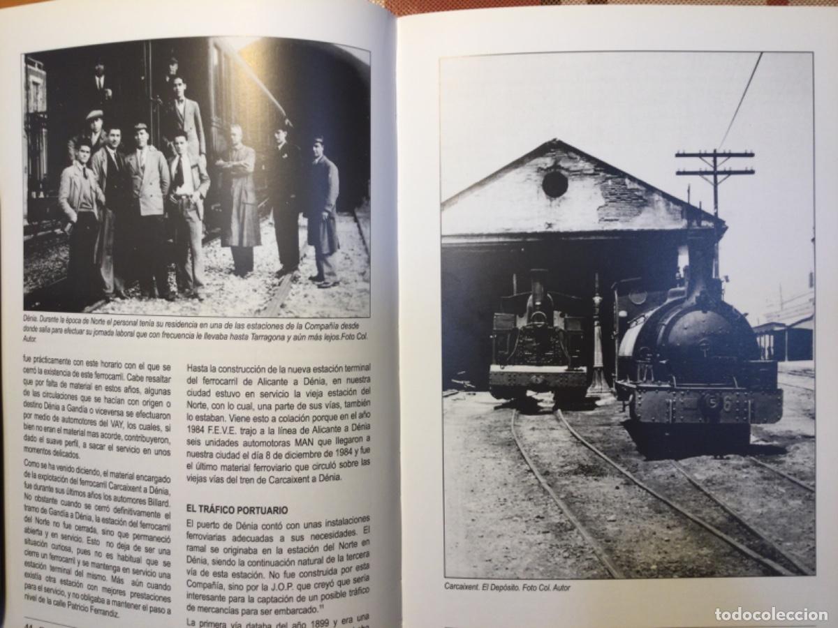 Libros de segunda mano: DEL TRAMWAY AL FERROCARRIL , LA LINEA CARCAIXENT-D&Eacute;NIA - Foto 4