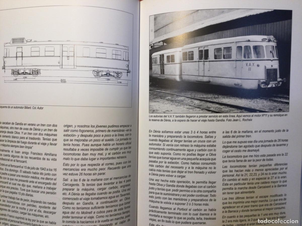Libros de segunda mano: DEL TRAMWAY AL FERROCARRIL , LA LINEA CARCAIXENT-D&Eacute;NIA - Foto 7