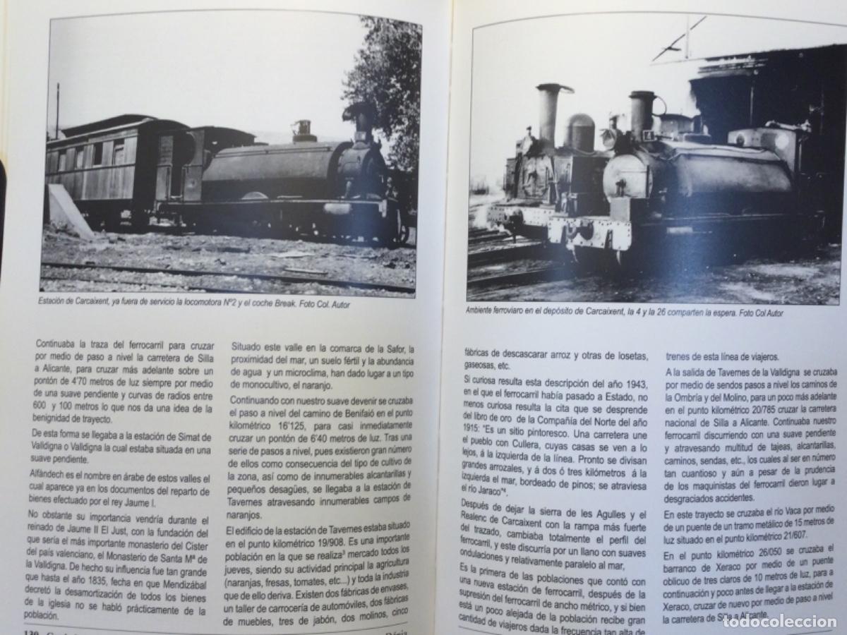 Libros de segunda mano: DEL TRAMWAY AL FERROCARRIL , LA LINEA CARCAIXENT-D&Eacute;NIA - Foto 8