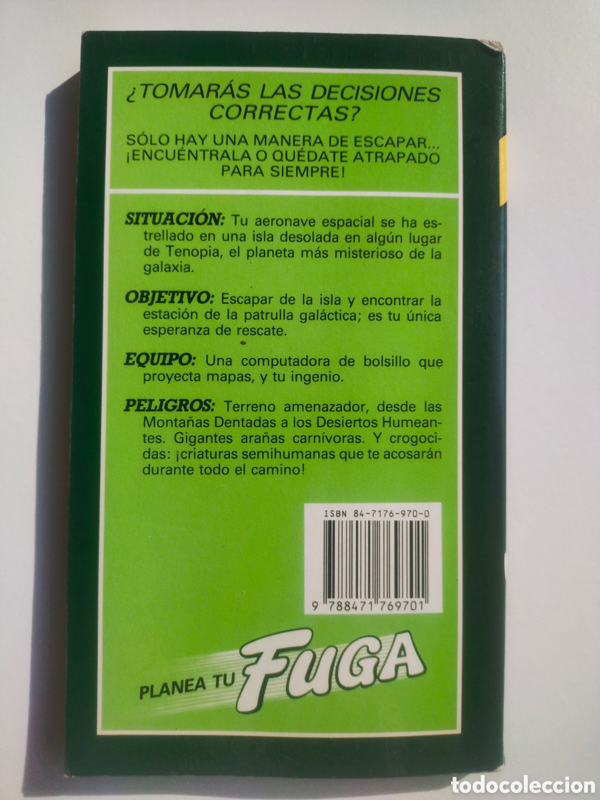 Libros de segunda mano: La Isla de Tenopia - Planea tu fuga 1 - Edward Packard - Timun Mas - Foto 2