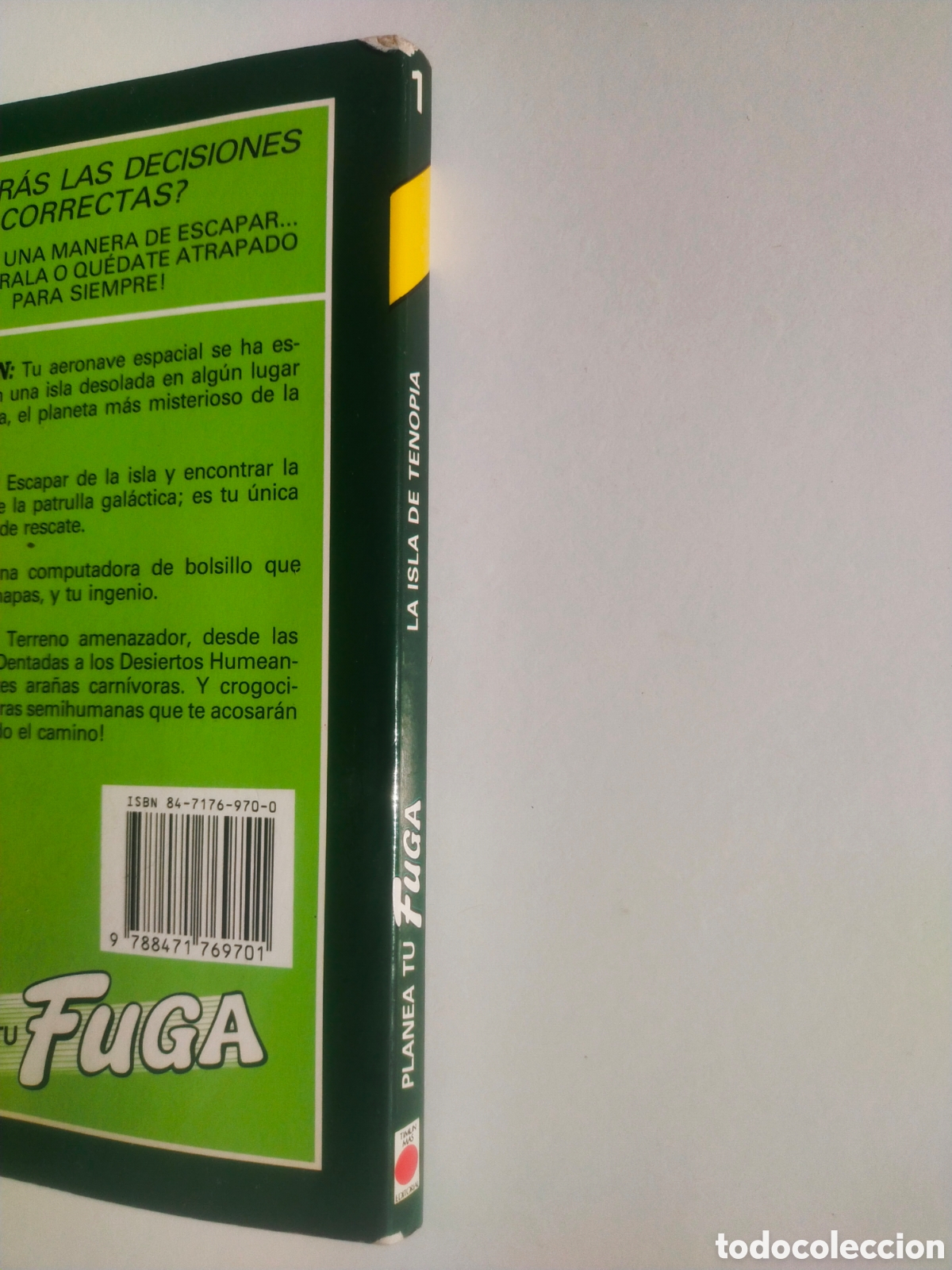 Libros de segunda mano: La Isla de Tenopia - Planea tu fuga 1 - Edward Packard - Timun Mas - Foto 3