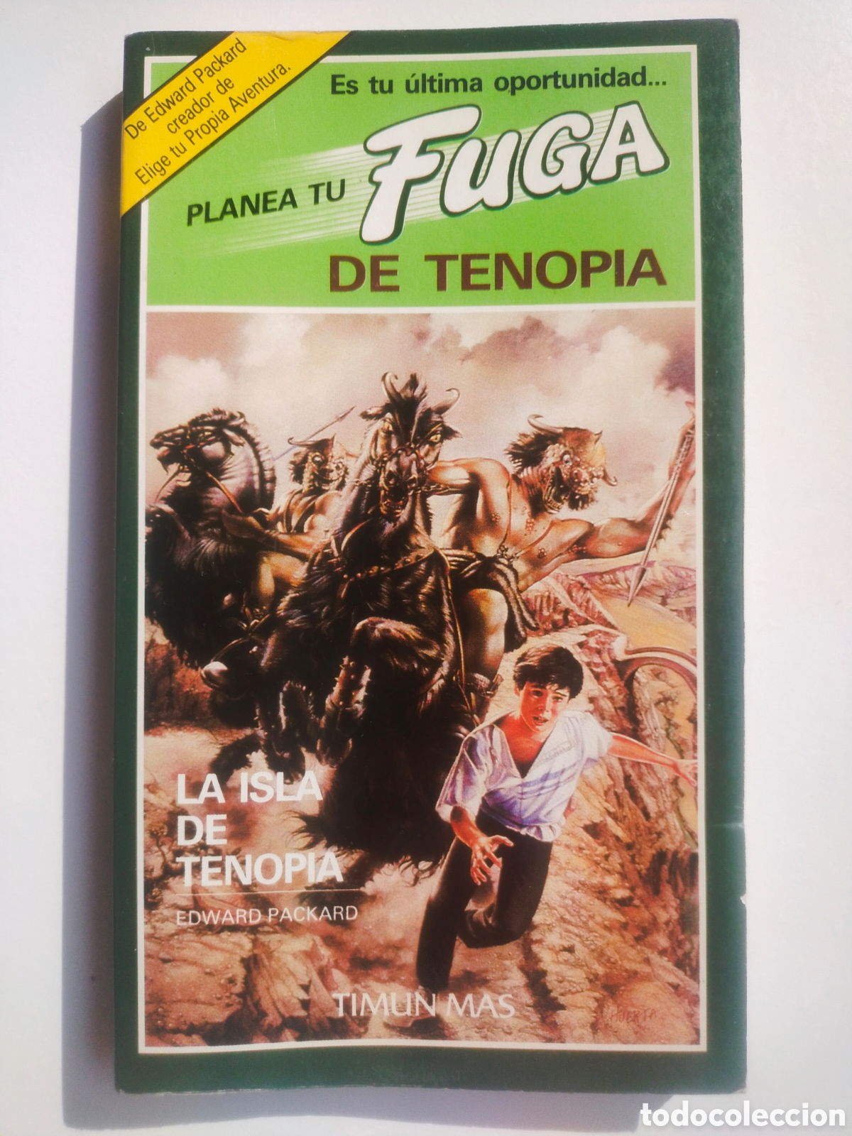 Second hand books: La Isla de Tenopia - Planea tu fuga 1 - Edward Packard - Timun Mas
