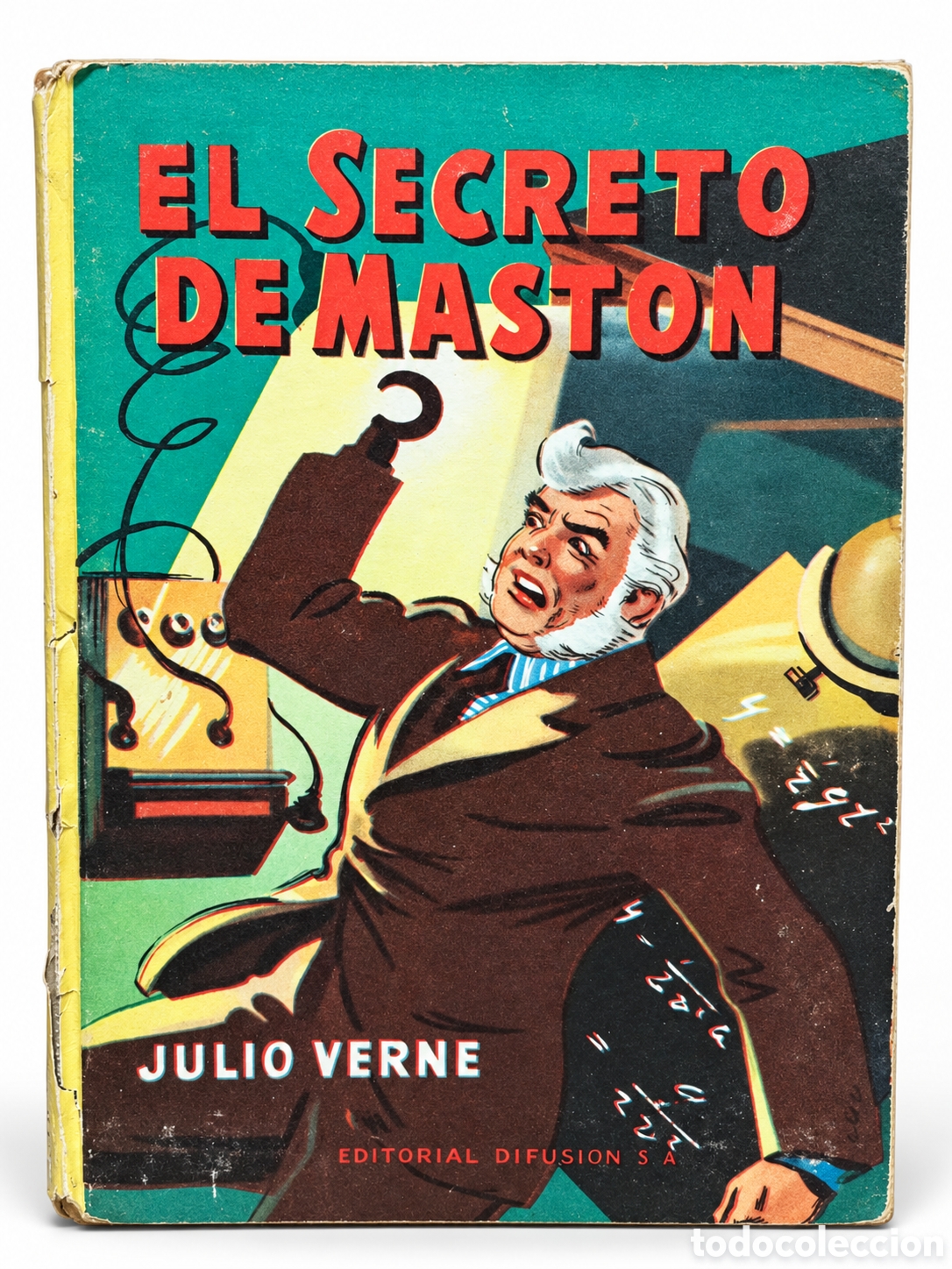 Second hand books: Julio Verne &ndash; El secreto de Maston &ndash; Editorial Difusi&oacute;n &ndash; LML
