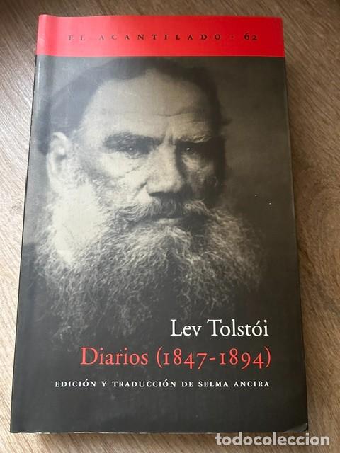 Libros de segunda mano: Diarios (1847-1894) Tolstoi - Foto 1