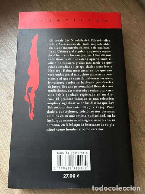 Libros de segunda mano: Diarios (1847-1894) Tolstoi - Foto 2