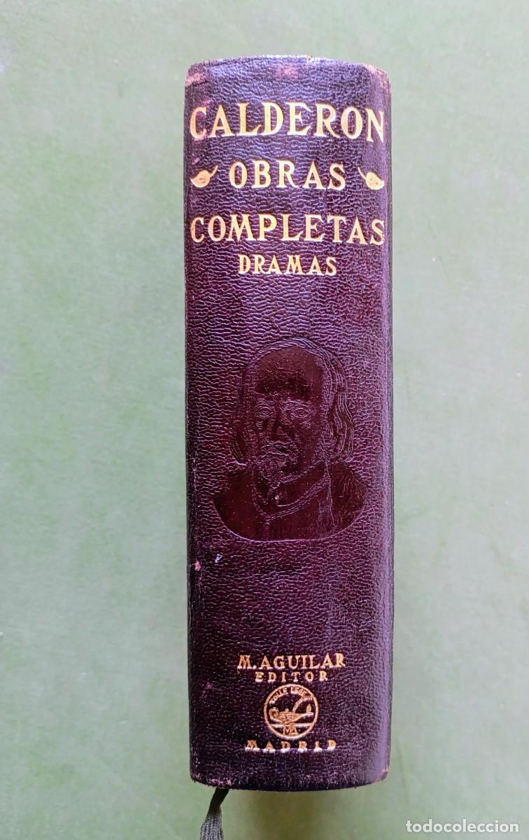 Libri di seconda mano: OBRAS COMPLETAS - DRAMAS - PEDRO CALDER&Oacute;N DE LA BARCA - AGUILAR - 1941