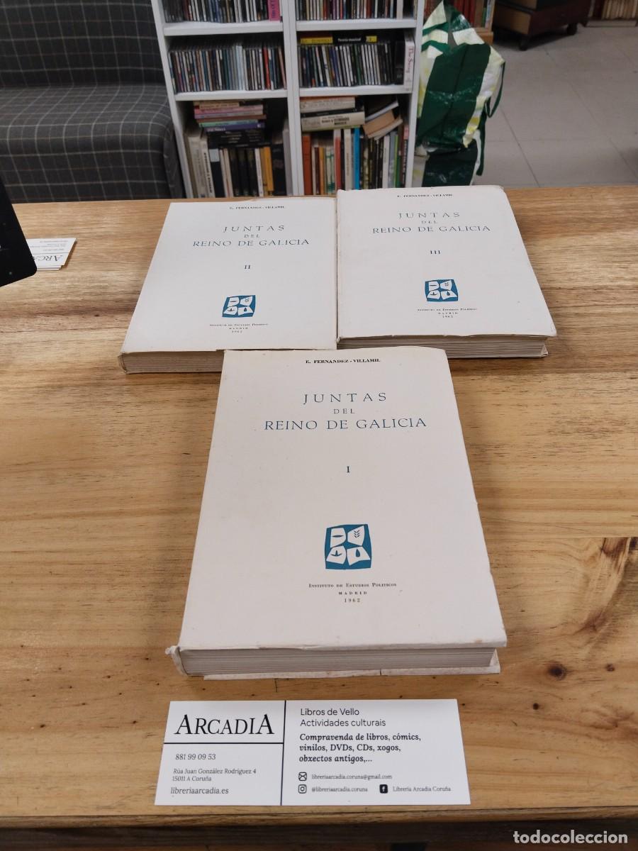 Second hand books: Juntas del Reino de Galicia - E. Fern&aacute;ndez-Villamil