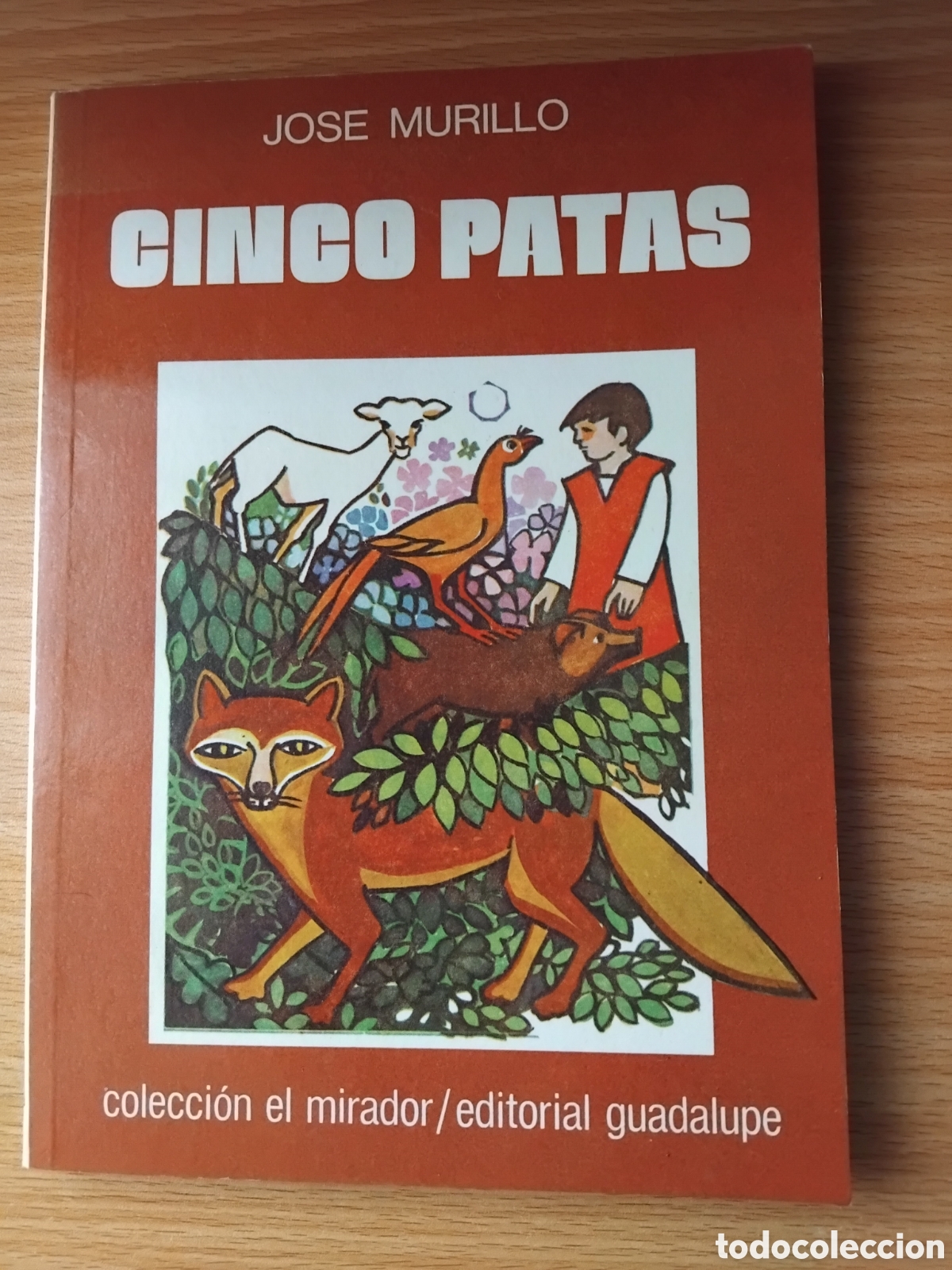 Libros de segunda mano: Cinco patas;Jos&eacute; Murillo;Guadalupe;1987 - Foto 1
