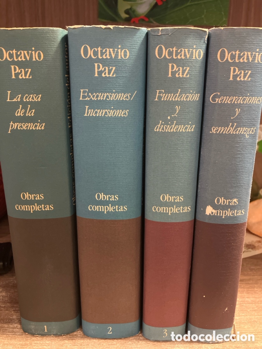 Gebrauchte B&uuml;cher: Octavio Paz. Los primeros 4 tomos (obras completas)