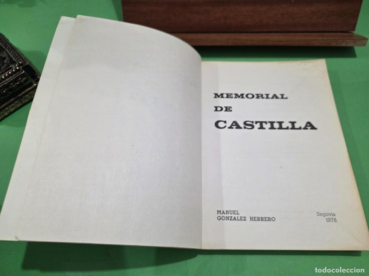 Libros de segunda mano: &rdquo;&rdquo;MEMORIAL DE CASTILLA&rdquo;&rdquo;...MANUEL GONZ&Aacute;LEZ HERRERO...SEGOVIA...1978... - Foto 4
