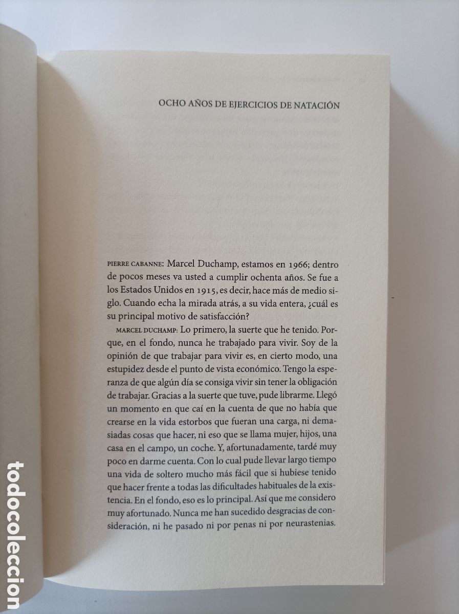 Libros de segunda mano: Conversaciones con Marcel Duchamp / Pierre Cabanne / Motherwell, Robert - Foto 5