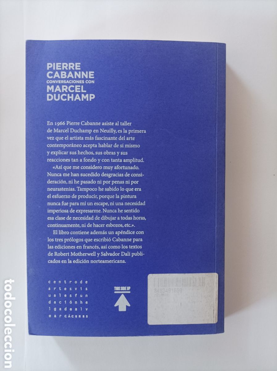 Libros de segunda mano: Conversaciones con Marcel Duchamp / Pierre Cabanne / Motherwell, Robert - Foto 8