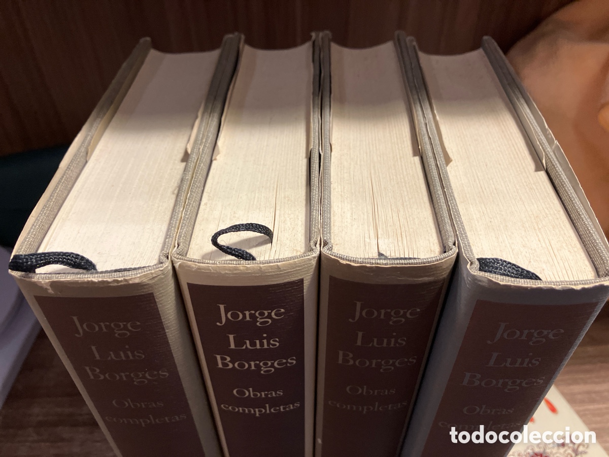 Libros de segunda mano: Borges obras completas. C&iacute;rculo de Lectores. 4 tomos completa. - Foto 2