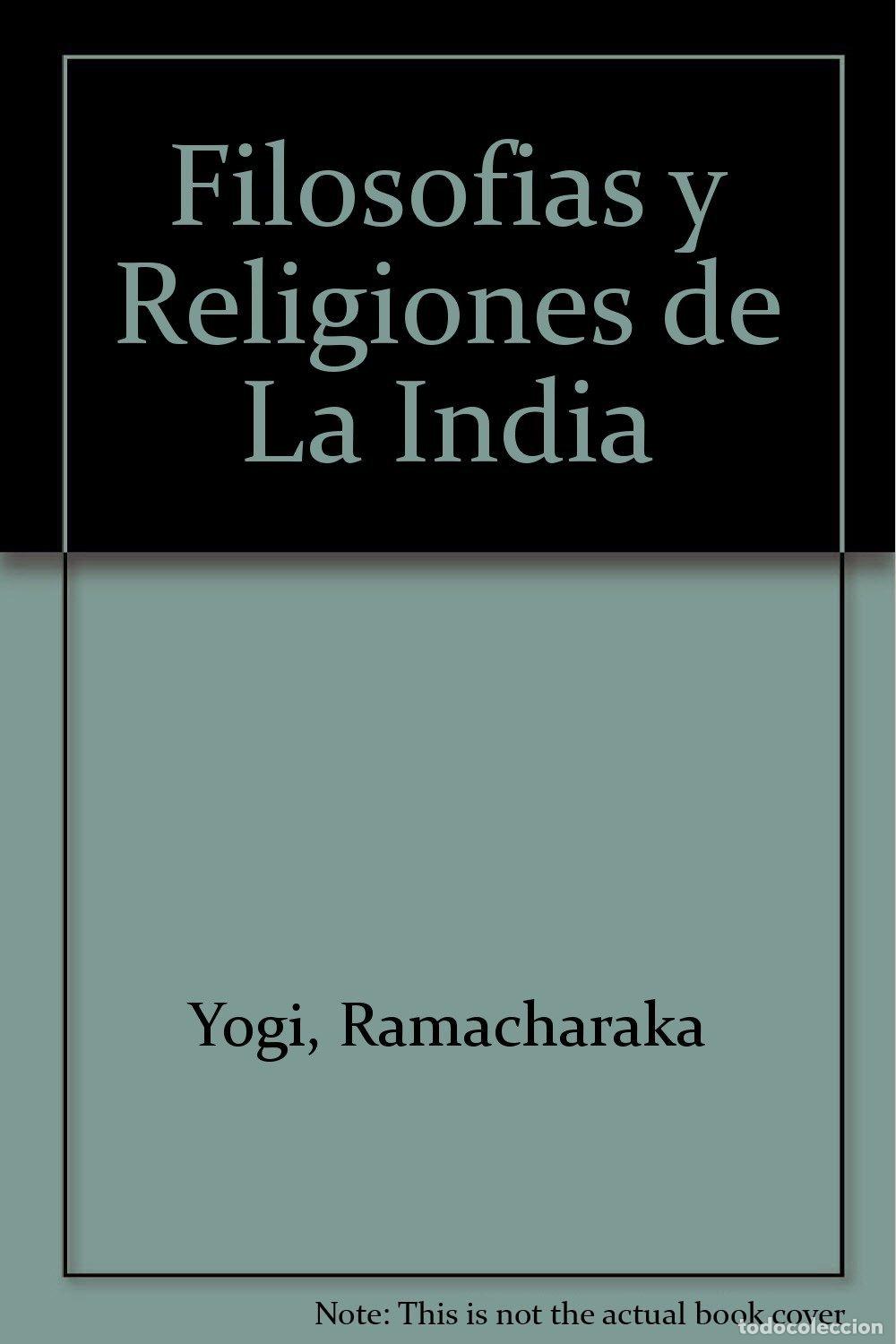 Libros de segunda mano: Filosofias y Religiones de La India - Foto 1