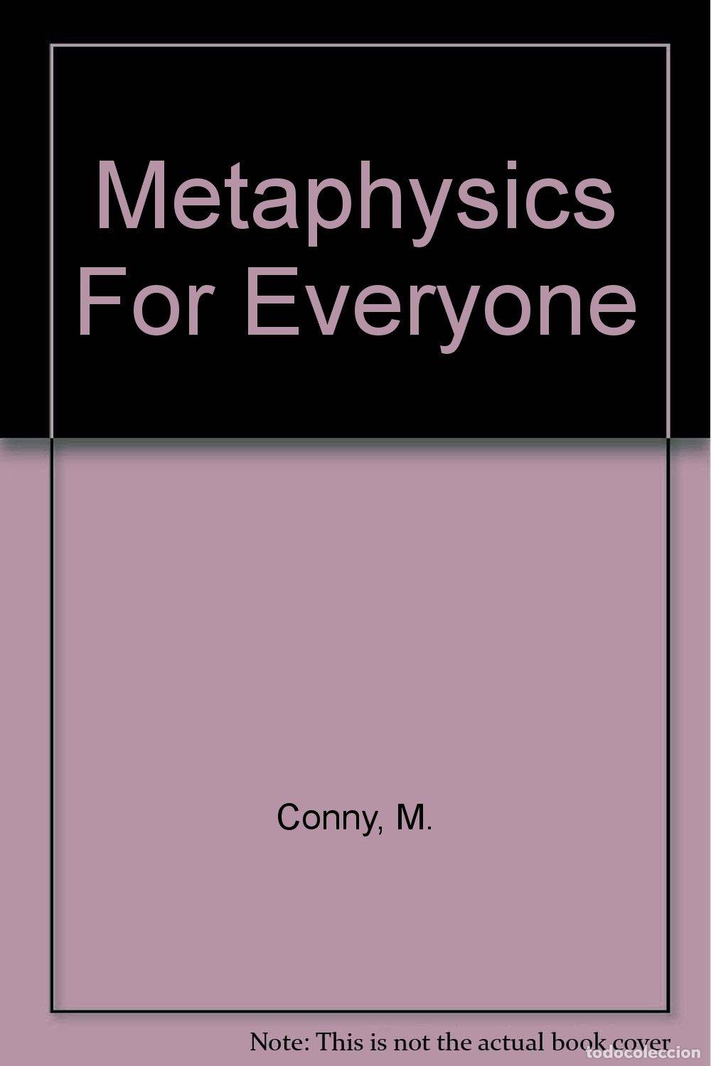 Libros de segunda mano: Metaphysics For Everyone - Foto 1