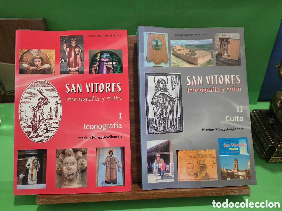 Livros em segunda m&atilde;o: &rdquo;&rdquo;SAN VITORES&rdquo;&rdquo;...ICONOGRAF&Iacute;A Y CULTO...2 VOL&Uacute;MENES...MARINO PEREZ AVELLANEDA...2009...