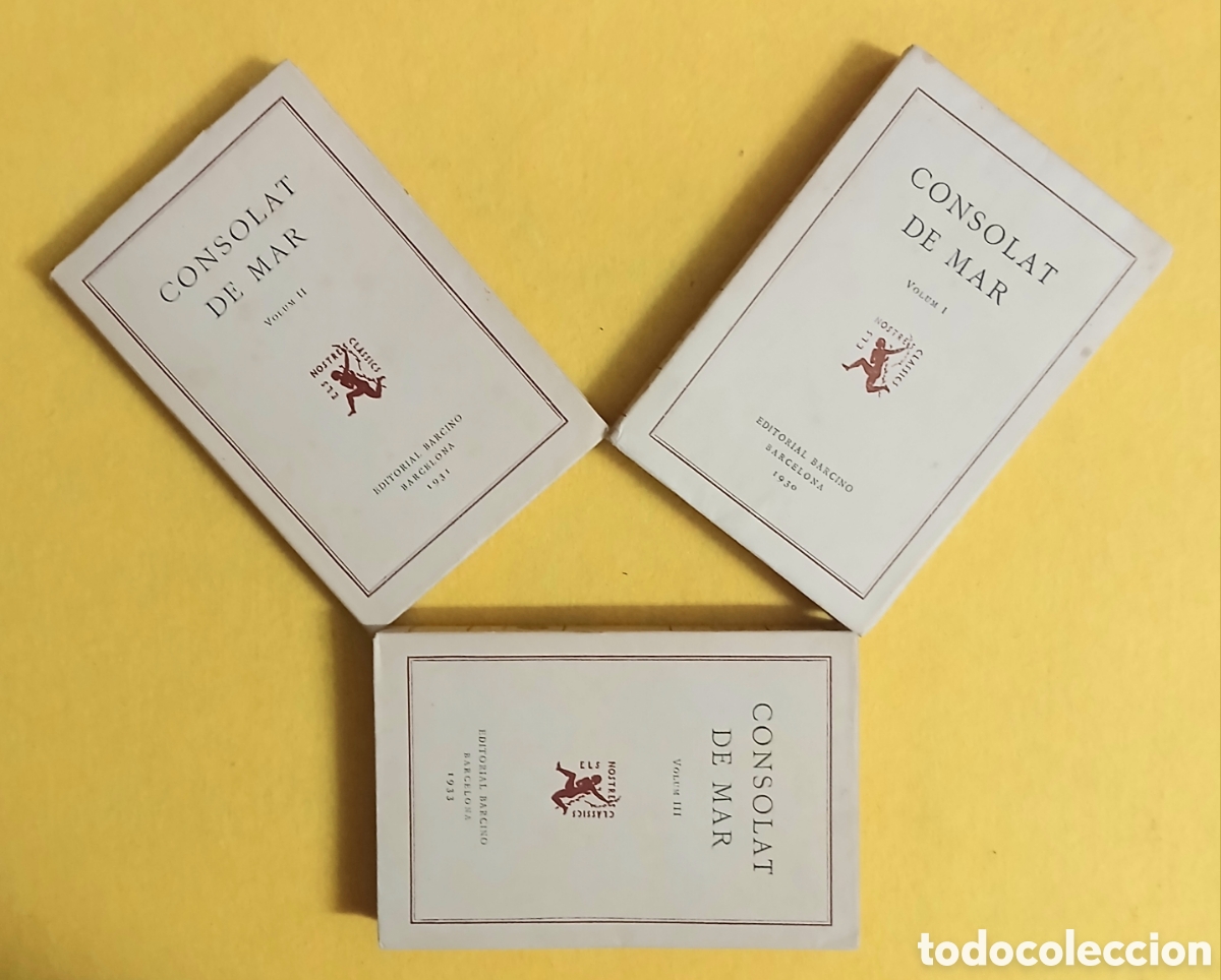Libros de segunda mano: Consolat de mar, ed. Barcino - Foto 1