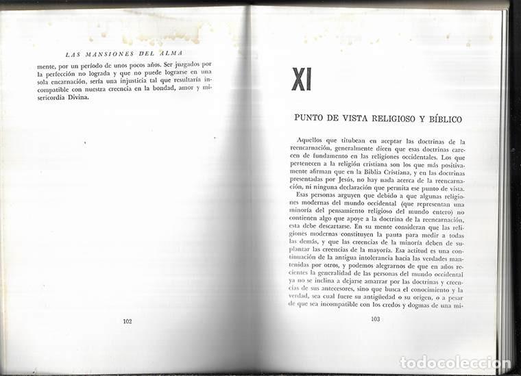 Libros de segunda mano: Mansiones del Alma, Las. La concepci&oacute;n C&oacute;smica. 1971 - Foto 4