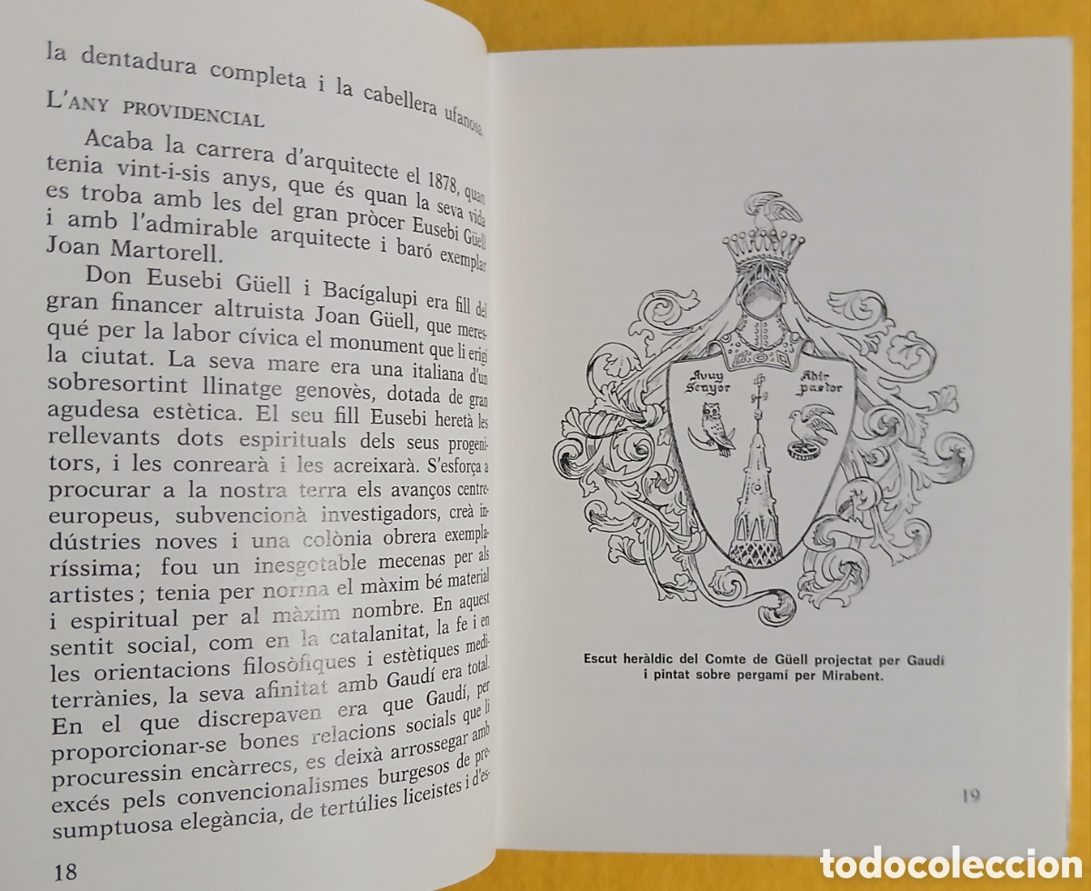 Libros de segunda mano: Antoni Gaud&iacute;, arquitecte genial vida i obra - Foto 5