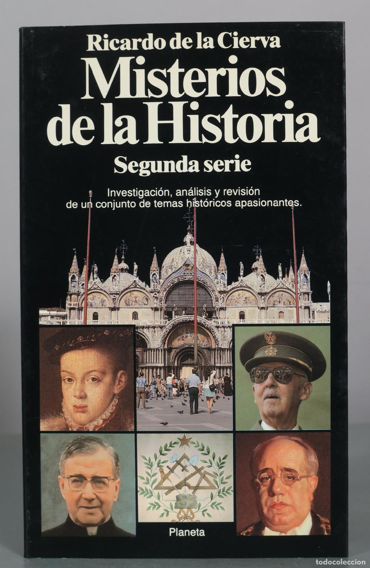 Livres d'occasion: Misterios de la Historia - Segunda serie - Ricardo de la Cierva - Planeta