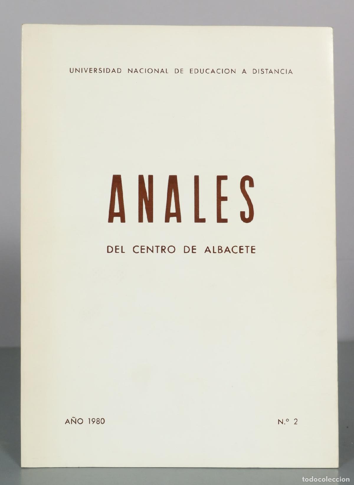 Livres d'occasion: Anales del Centro de Albacete - Universidad Nacional de Educacion a Distancia