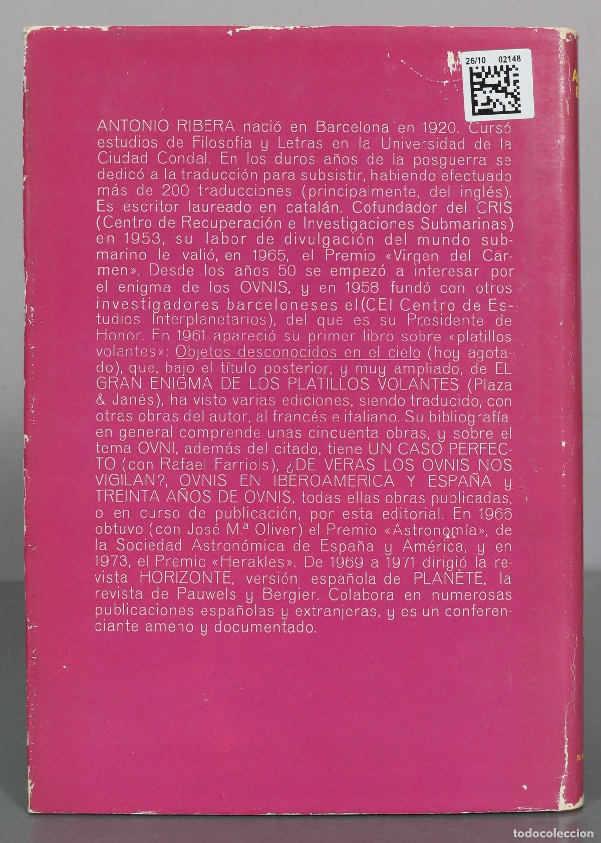 Libros de segunda mano: El misterio de Ummo - Antonio Ribera - Foto 2