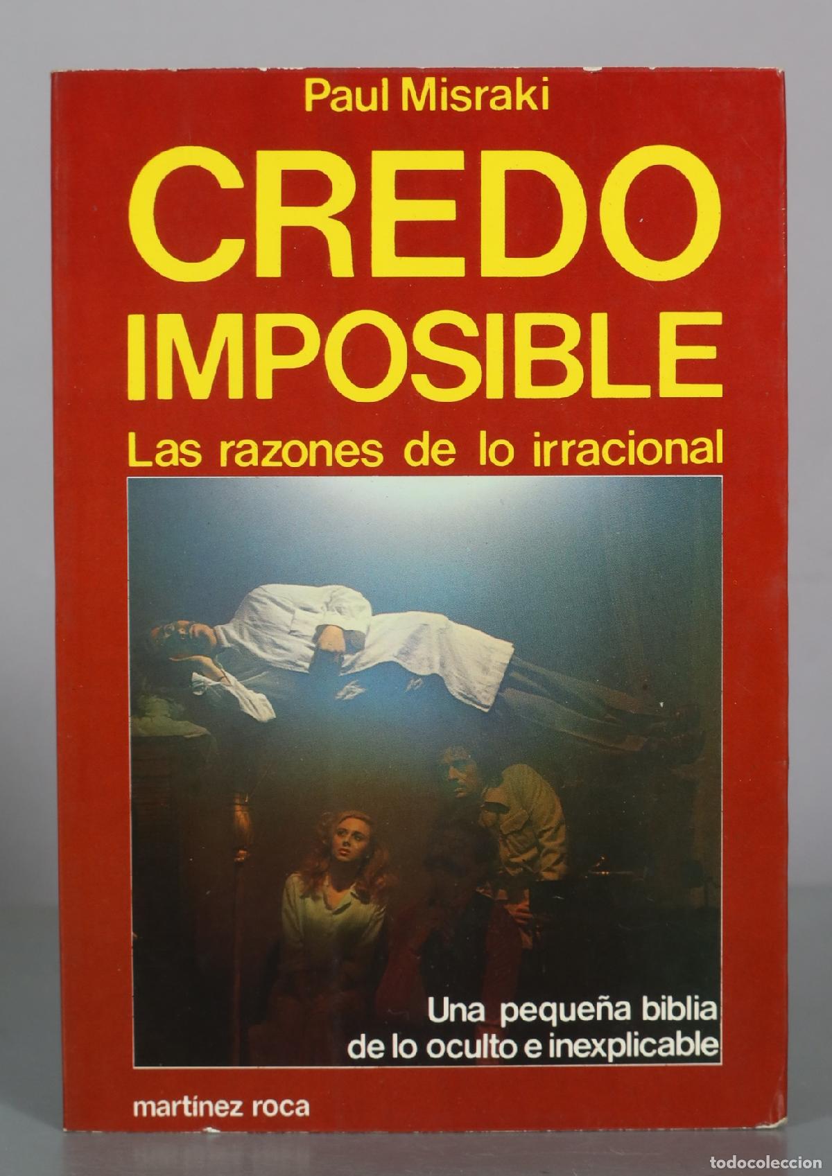 Libros de segunda mano: Credo imposible - Paul Misraki - Martinez Roca - Foto 1