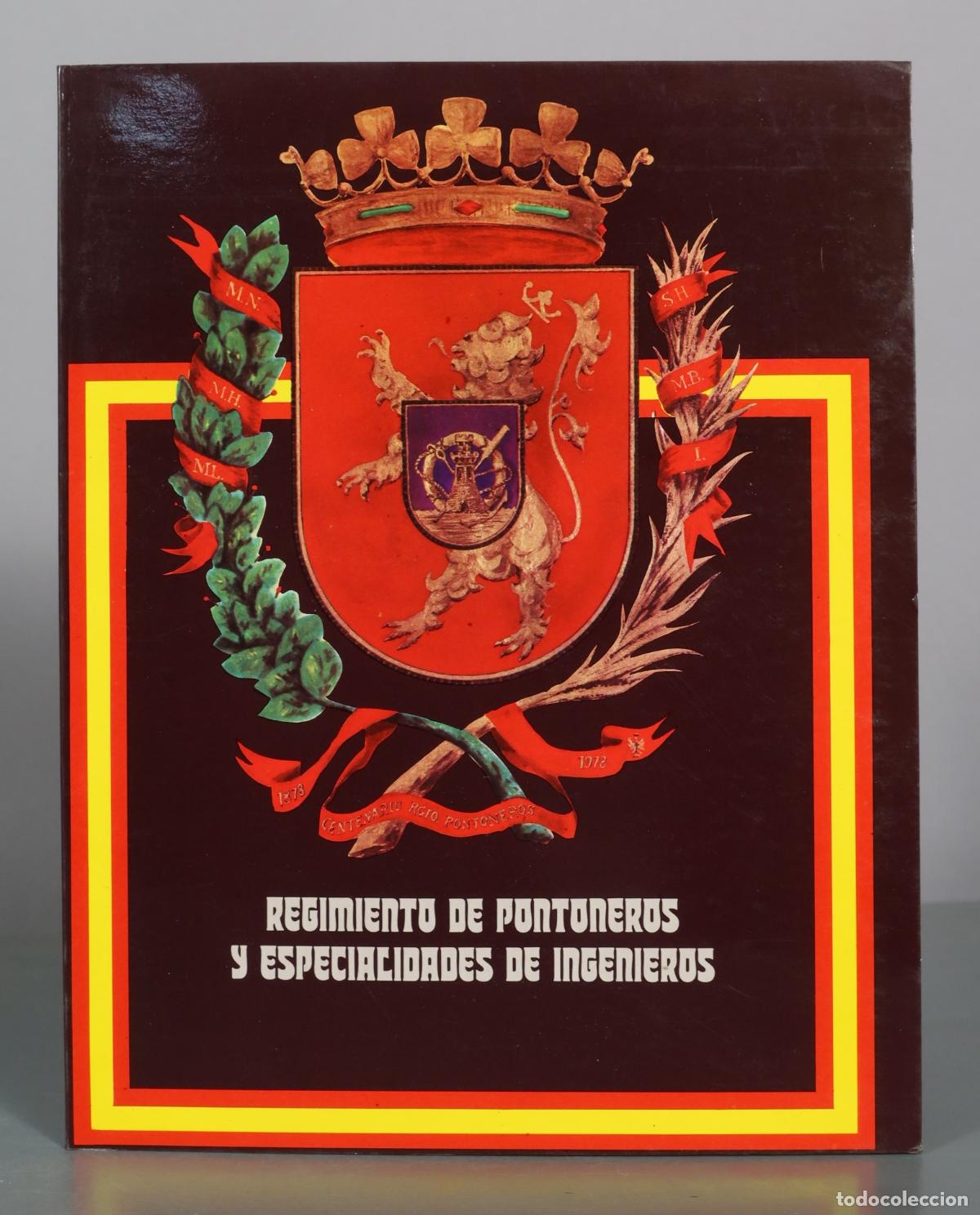 Libros de segunda mano: CATALOGO. Regimiento de Pontoneros y Especialidades de Ingenieros