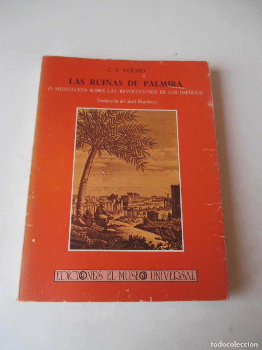 Second hand books: C.F. VOLNEY Las ruinas de Palmira W42583