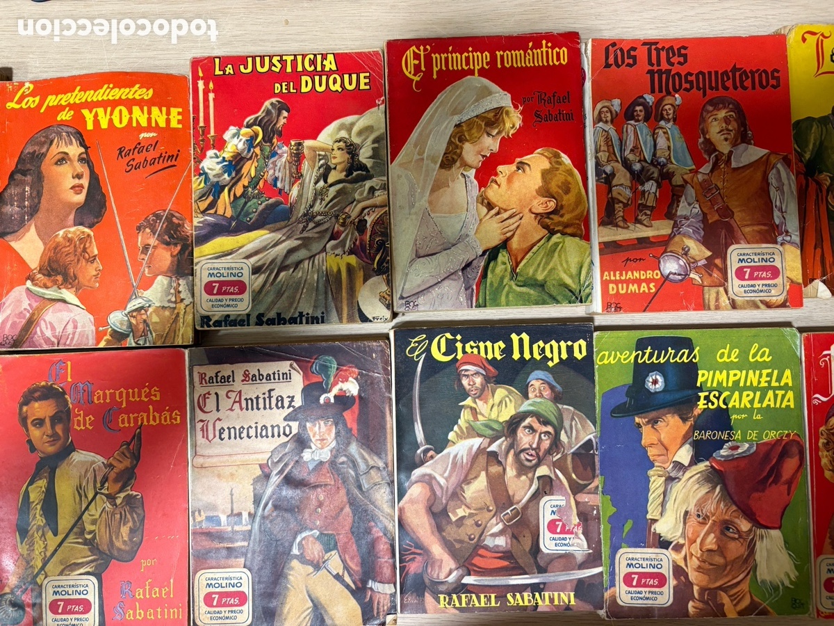 Libros de segunda mano: Colecci&oacute;n novelas famosas novelas - Foto 3
